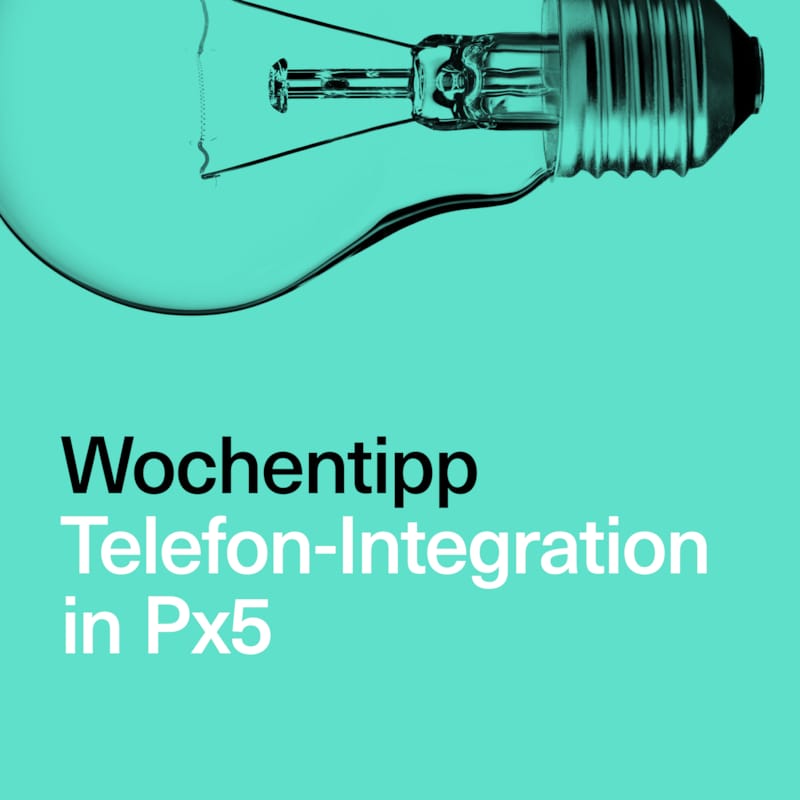 Telefon-Integration in Px5